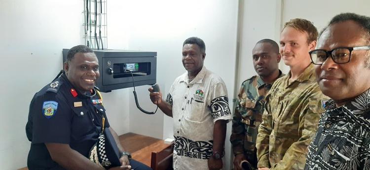 Emergency radio network tests on Sola